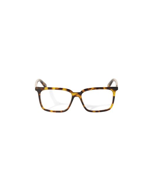 Off-White c/o Virgil Abloh Black Ow5026 Style 5026 6D00 Optical Frames Acetate Squared