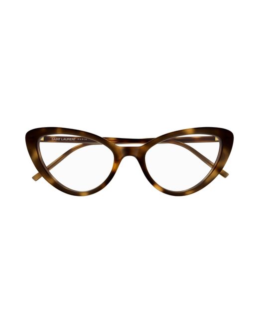 Saint Laurent Black Sl 777 003 Optical Frames Acetate Transparent Cat Eye