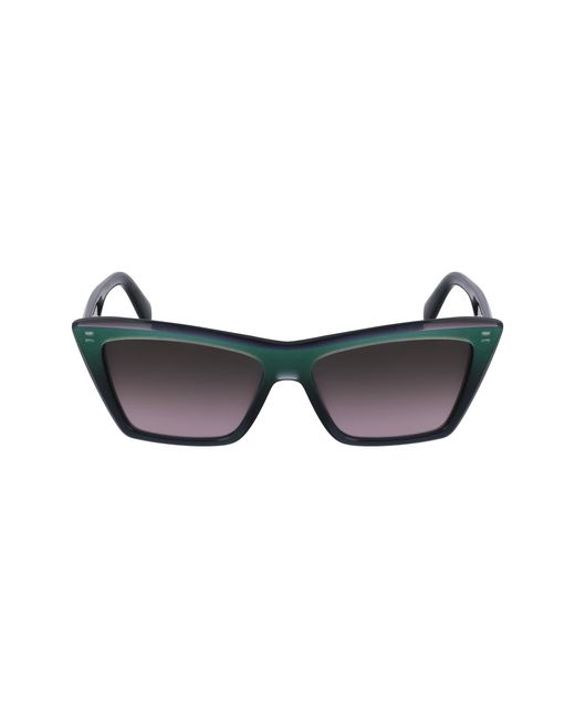 Liu Jo Black Lj802S 314 Sunglasses Acetate Verde Squared Normal