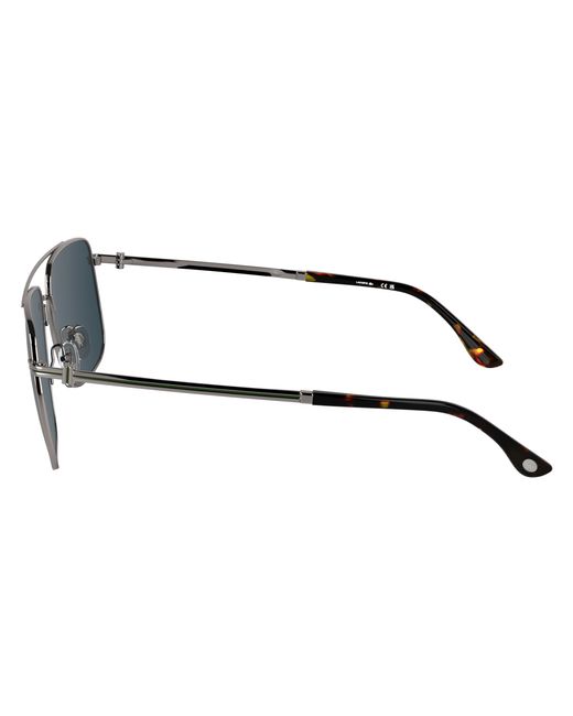 Lacoste Black L272S 038 Sunglasses Metal Squared Normal for men