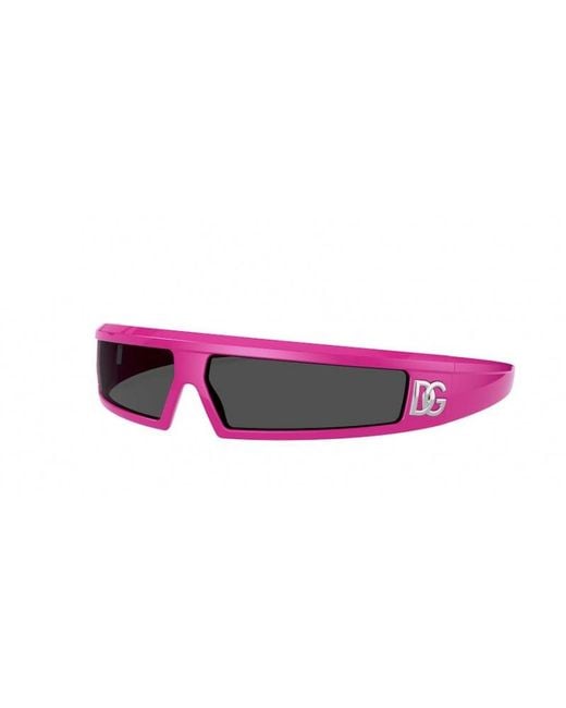 Dolce & Gabbana Purple Dg6181 309687 Sunglasses Plastic Squared