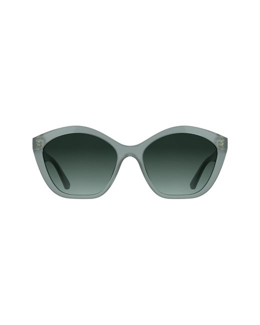 Karl Lagerfeld Black Kl6222S 450 Sunglasses Bio-Injected Cat Eye Normal