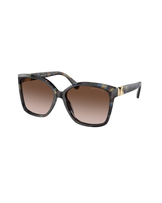 Michael Kors Black Mk2201 Malia 395213 Sunglasses Acetate Squared Normal Shaded