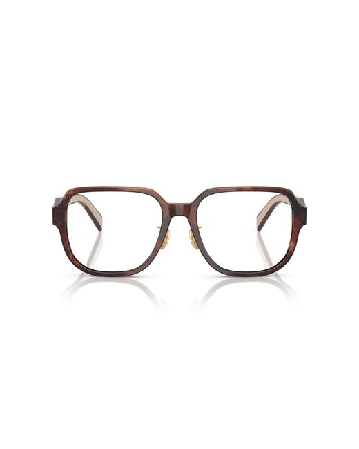 Prada Black Pr B07Vd 07R1O1 Optical Frames Acetate Pillow Normal