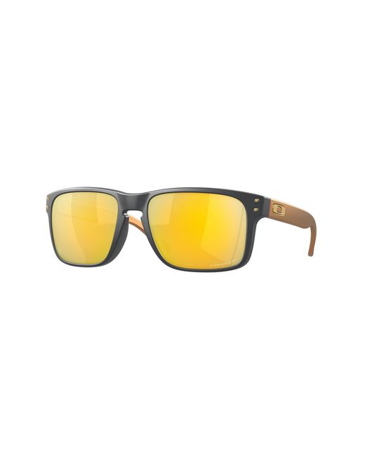 Oakley Black Oo9102 Holbrook 9102W4 Sunglasses O_Matter Squared Polarized Prizm for men