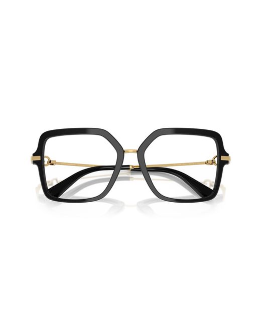 Dolce & Gabbana Black Dg3396 501 Optical Frames Acetate Squared Normal