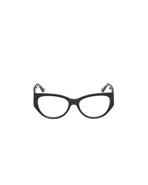Guess Black Gu50351 001 Optical Frames Acetate Cat Eye Normal