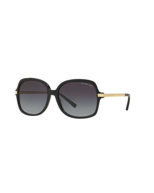Michael Kors Black Mk2024 Adrianna Ii 316011 Sunglasses Acetate Squared Normal Shaded