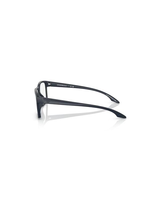 Emporio Armani Black Ea3210U 5065 Optical Frames Plastic Squared for men