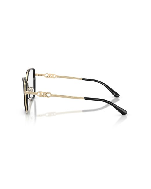 Michael Kors Black Mk3101 Kiawah 3005 Optical Frames Metal Transparent Round Normal