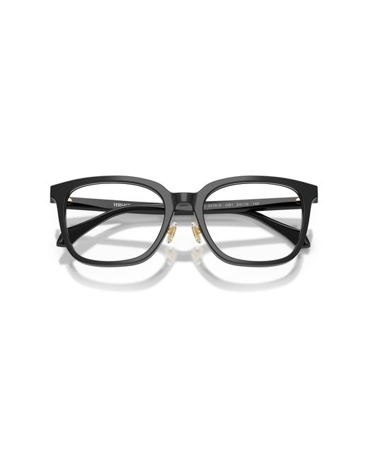 Versace Black Ve3378D Gb1 Optical Frames Acetate Pillow Normal