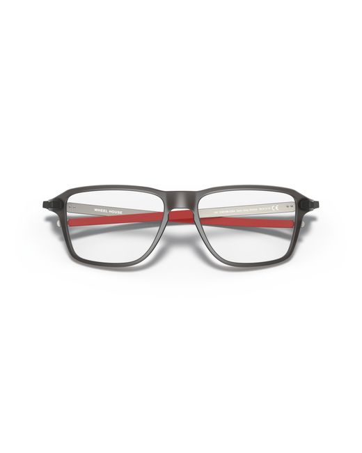 Oakley Black Ox8166 Wheel House 816603 Optical Frames Plastic Squared for men