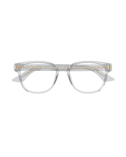 Gucci Black Gg1746Oa 003 Optical Frames Acetate Transparent Round