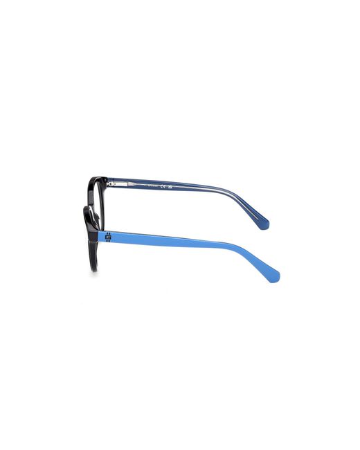 Guess Black Gu50263 005 Optical Frames Acetate Round Normal