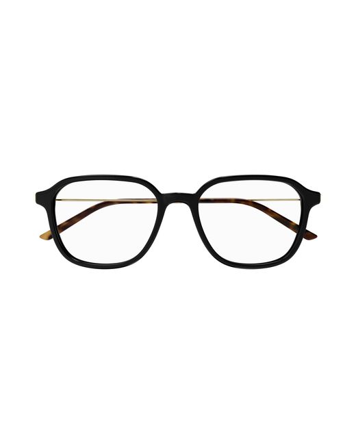 Gucci Black Gg1577O 005 Optical Frames Acetate Transparent Squared for men