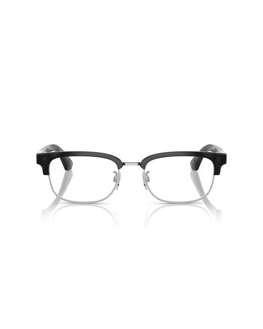 Burberry Black Be2424D 4112 Optical Frames Injected Squared Normal for men