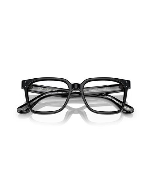 Oliver Peoples Black Ov5502U Parcell 1492 Optical Frames Acetate Transparent Squared Normal