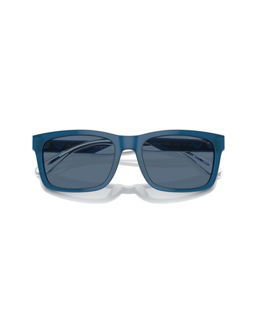 Emporio Armani Black Ea4224 609280 Sunglasses Acetate Squared Normal for men