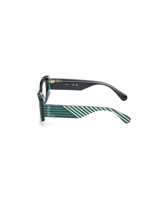 MAX&Co. Black Mo5184 093 Optical Frames Injected Geometric Normal