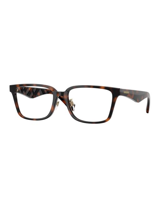 Burberry Black Be2450D 3002 Optical Frames Injected Squared Normal for men
