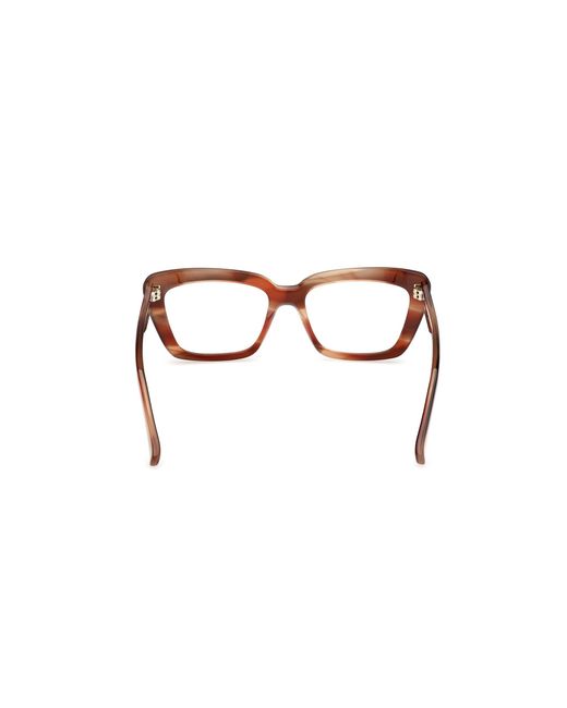 Max Mara Black Mm5210 068 Optical Frames Acetate Cat Eye Normal
