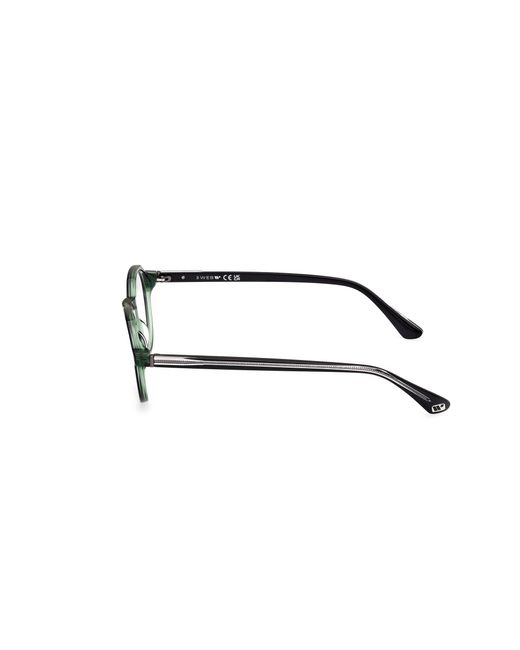 Web Black We5440 005 Optical Frames Acetate Round Normal