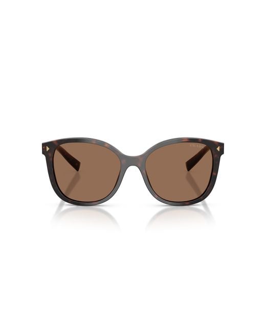Prada Black Pr 22Zs 17N06B Sunglasses Acetate Squared Normal