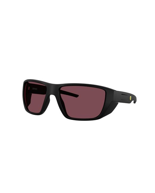 FERRARI SCUDERIA Black Fz6012U 504/1E Sunglasses Injected Squared Normal for men