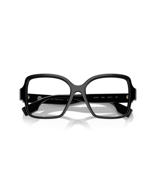 Burberry Black Be2374 3001 Optical Frames Acetate Transparent Squared Normal