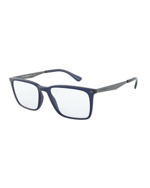 Emporio Armani Black Ea3169 5842 Optical Frames Plastic Squared for men