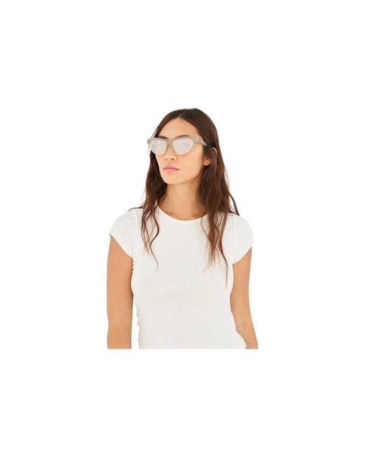 Retrosuperfuture Black Jfp Ora Nebbia Sunglasses Acetate Cat Eye Normal