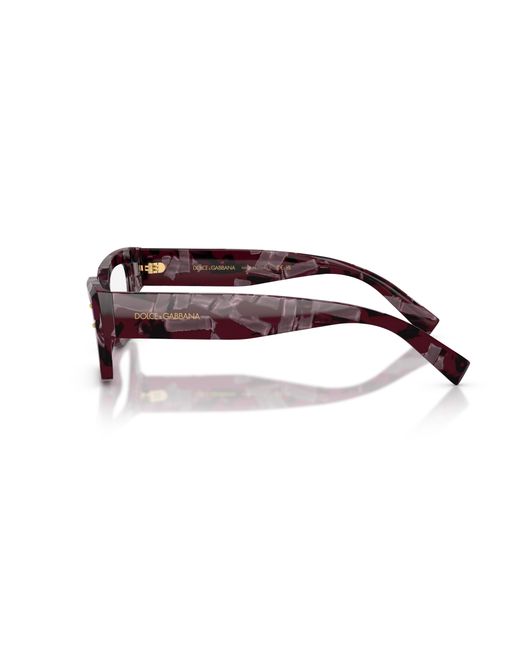Dolce & Gabbana Black Dg3387 3464 Optical Frames Acetate Squared Normal