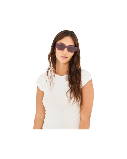 Retrosuperfuture Purple K8X Amata Estate Mirtillo Sunglasses Acetate Squared