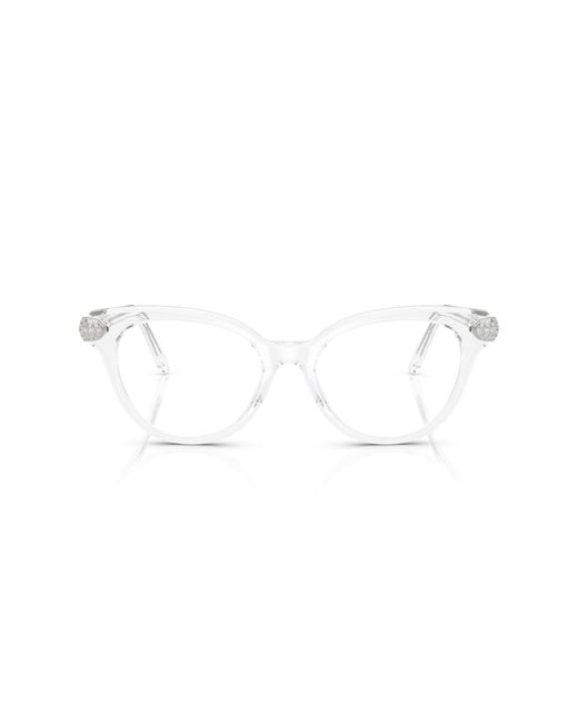 Swarovski Black Sk2046 1027 Optical Frames Acetate Pantos Normal