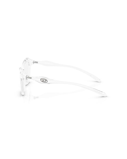 DIESEL Black Dl6003U 2005 Optical Frames Injected Cat Eye Normal
