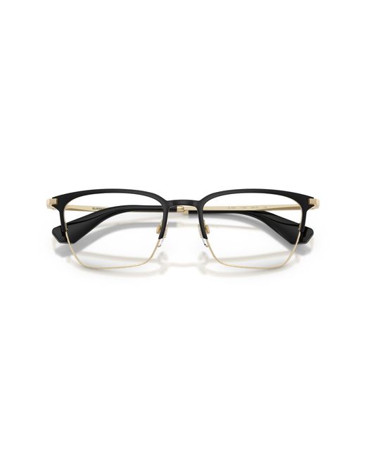 Burberry Black Be1401 1109 Optical Frames Metal Transparent Squared Normal for men