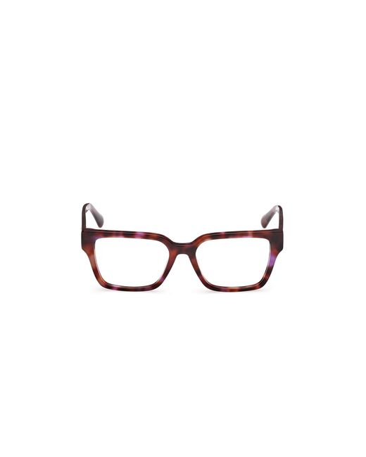 MAX&Co. Black Mo5179 055 Optical Frames Acetate Squared Normal