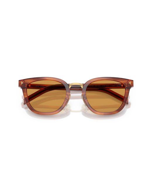 Prada Black Pr C01Sd 27F60F Sunglasses Acetate Cat Eye Photochromic for men