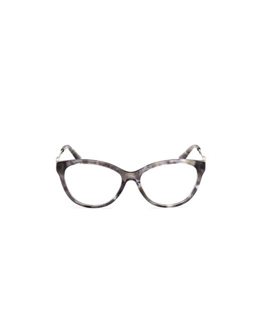 Guess Black Gu50230 020 Optical Frames Acetate Cat Eye Normal