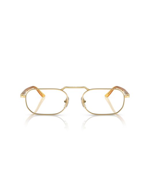 Persol Black Po1020V 1129 Optical Frames Metal Squared Normal