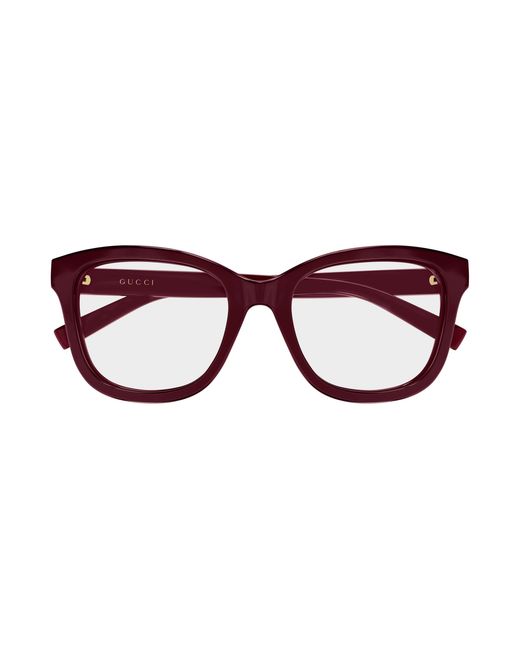 Gucci Black Gg2104O 003 Optical Frames Injected Transparent Squared
