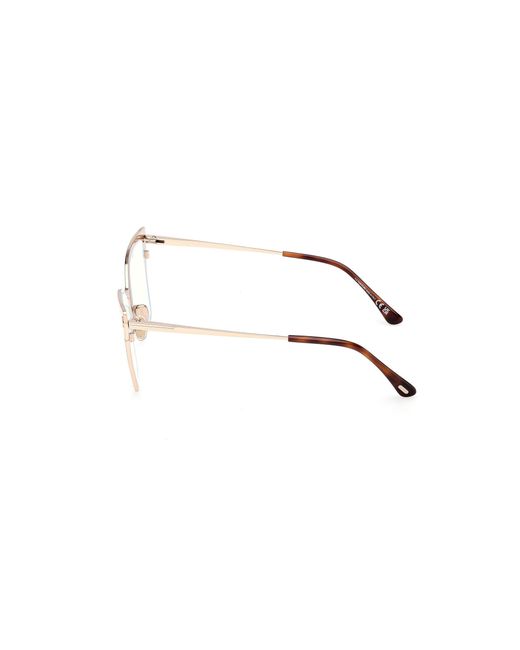 Tom Ford Black Ft6051-B 028 Optical Frames Metal Butterfly Normal