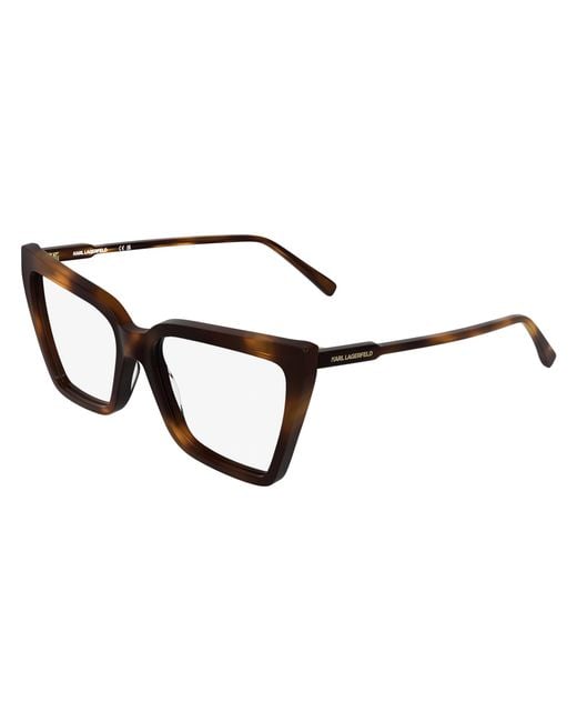 Karl Lagerfeld Black Kl6216 240 Optical Frames Acetate Squared Normal