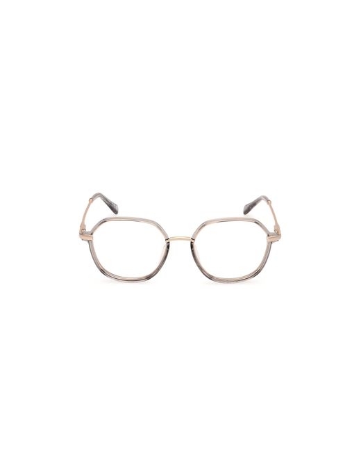 Guess Black Gu50098 020 Optical Frames Injected Round Normal for men