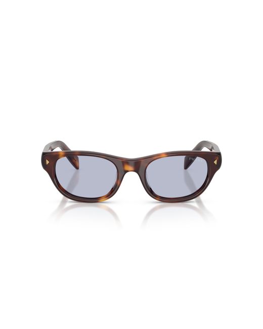 Prada Black Pr C08S 15W30X Sunglasses Acetate Cat Eye Normal