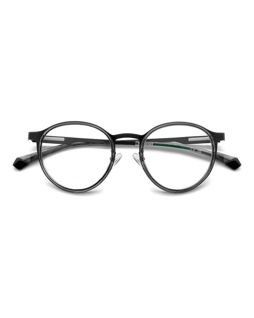 Polaroid Black Pld D550/G 807 Optical Frames Metal Pantos Normal for men