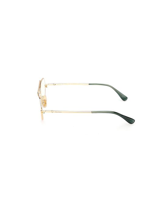 Max Mara Black Mm5202-B 032 Optical Frames Metal Round Normal