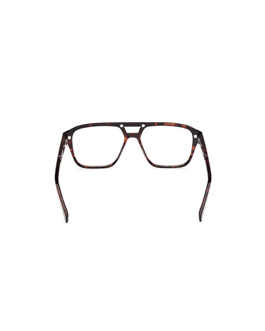 Timberland Black Tb50085 052 Optical Frames Injected Squared Normal for men