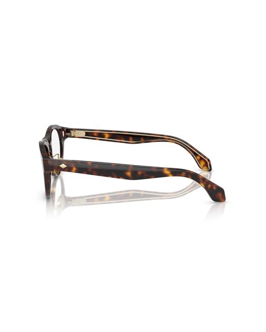 Giorgio Armani Black Ar8225 50261W Sunglasses Acetate Transparent Round Normal for men