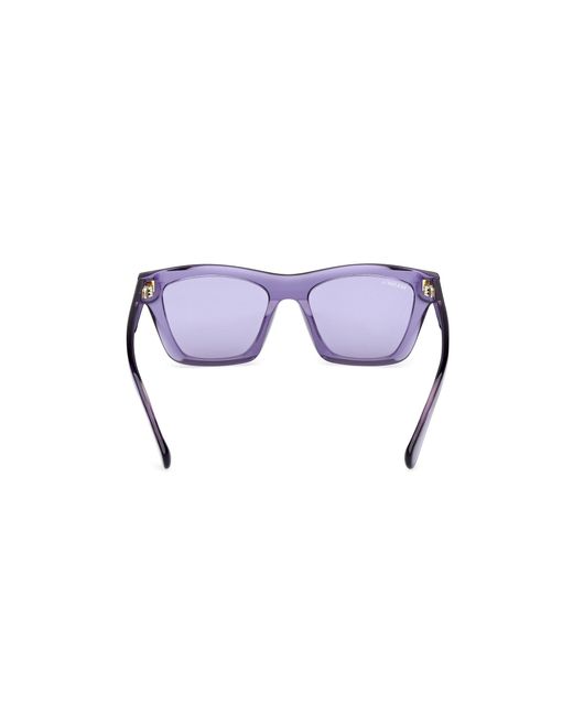 MAX&Co. Black Mo0145 81Y Sunglasses Acetate Squared Normal